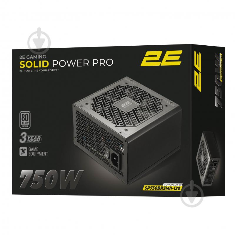 Блок питания 2E GAMING Solid Power Pro 2E-SP750BRSMII-120 750 Вт - фото 5 Блок питания 2E GAMING Solid Power Pro 2E-SP750BRSMII-120 750 Вт - фото 5