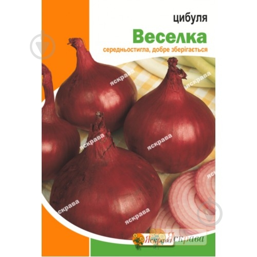 Семена Яскрава лук красный Радуга 8 г (4823069810955) - фото 1