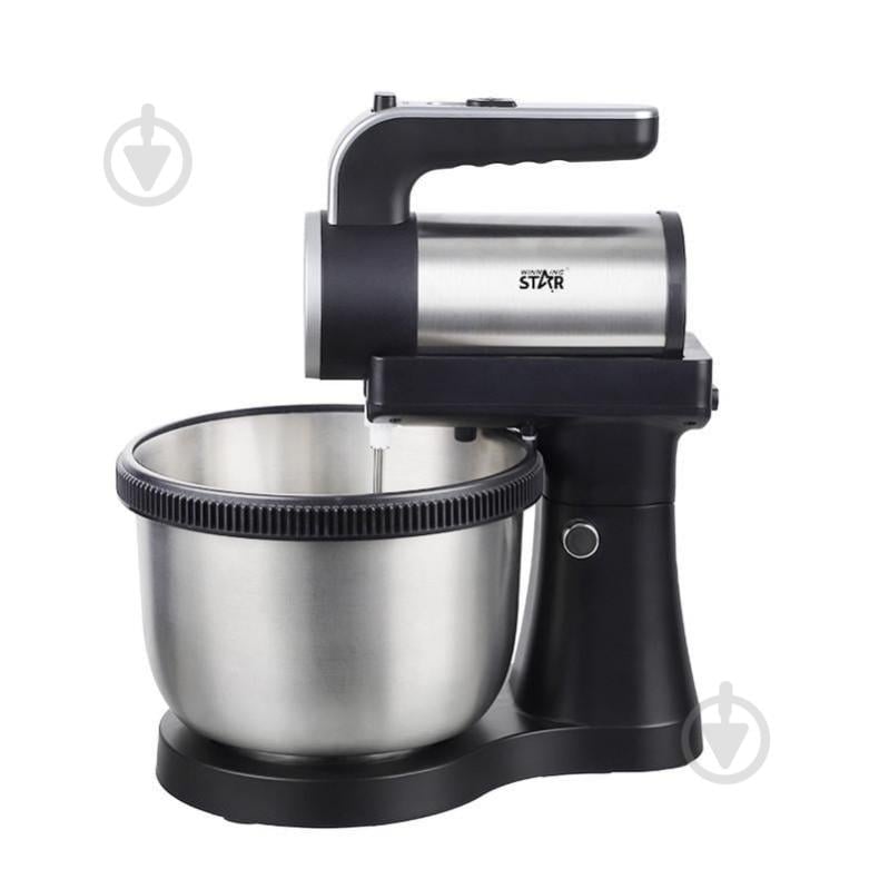 Миксер Winningstar ST-5532 450W 4.5L Black-Silver - фото 5