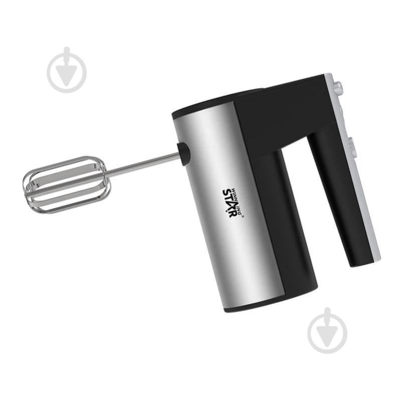 Миксер Winningstar ST-5534 200W Black-Silver - фото 1