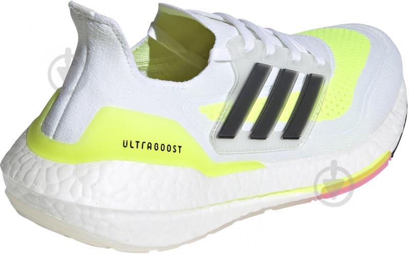 Кроссовки женские летние Adidas ULTRABOOST 21 FY0401 р.37 1/3 белые - фото 11