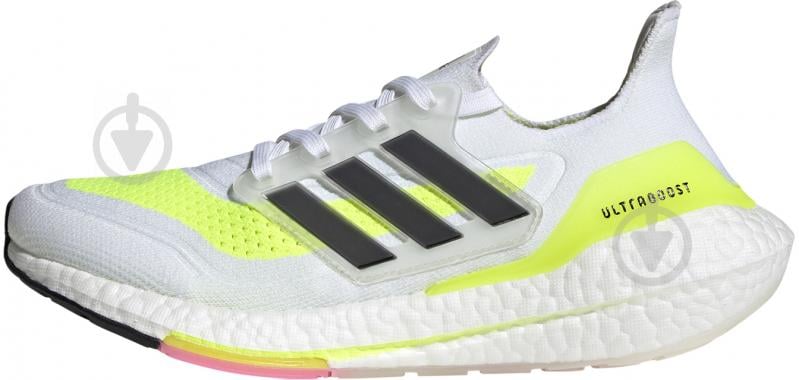 Кроссовки женские летние Adidas ULTRABOOST 21 FY0401 р.37 1/3 белые - фото 3