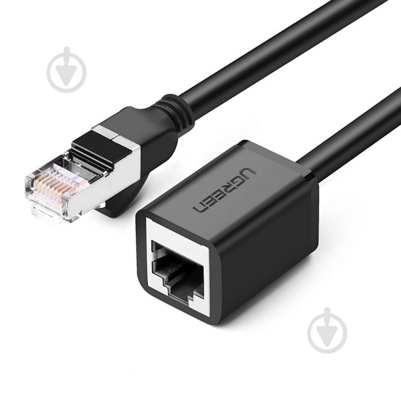 Патч-корд UGREEN NW112 Cat 6 F/UTP Ethernet RJ45 Extension (11281) 2 м черный - фото 2