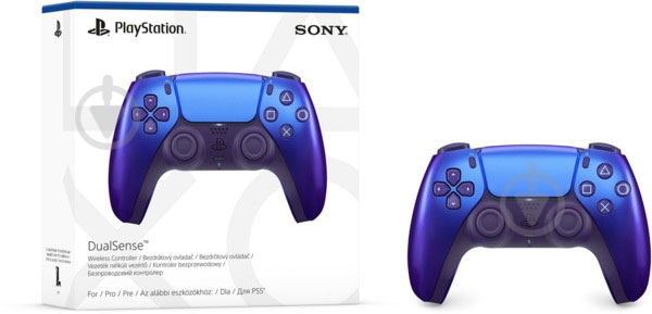 Геймпад бездротовий Sony PlayStation 5 Dualsense BT Chrome Indigo (1000044476) - фото 5 Геймпад бездротовий Sony PlayStation 5 Dualsense BT Chrome Indigo (1000044476) - фото 5