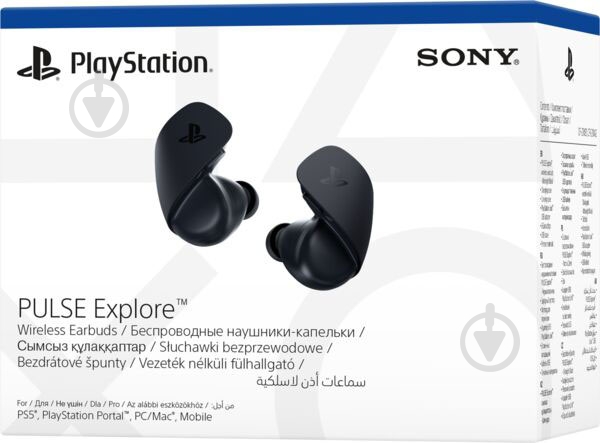 Гарнітура PlayStation PULSE Explore WL Midnight black - фото 6