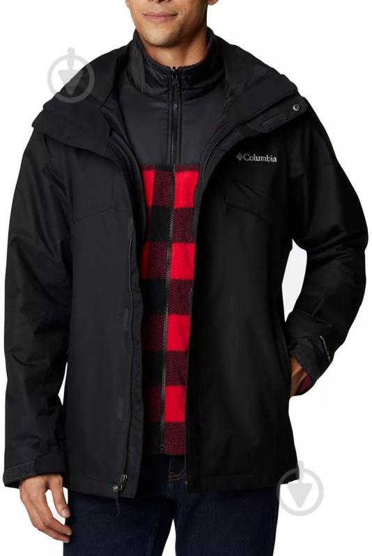 Куртка Columbia BUGABOO II FLEECE INTERCHANGE 1800662.012/black р.L чорна - фото 2 Куртка Columbia BUGABOO II FLEECE INTERCHANGE 1800662.012/black р.L чорна - фото 2