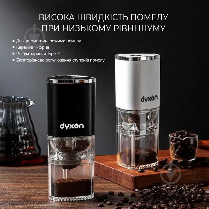 Кофемолка DYXON MEGAGRIND 155 White - фото 6 Кофемолка DYXON MEGAGRIND 155 White - фото 6