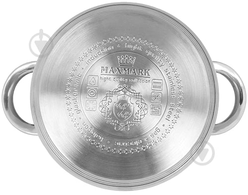 Набор посуды Maxmark кастрюли с крышками 6 предметов MK-BL2506A - фото 5 Набор посуды Maxmark кастрюли с крышками 6 предметов MK-BL2506A - фото 5