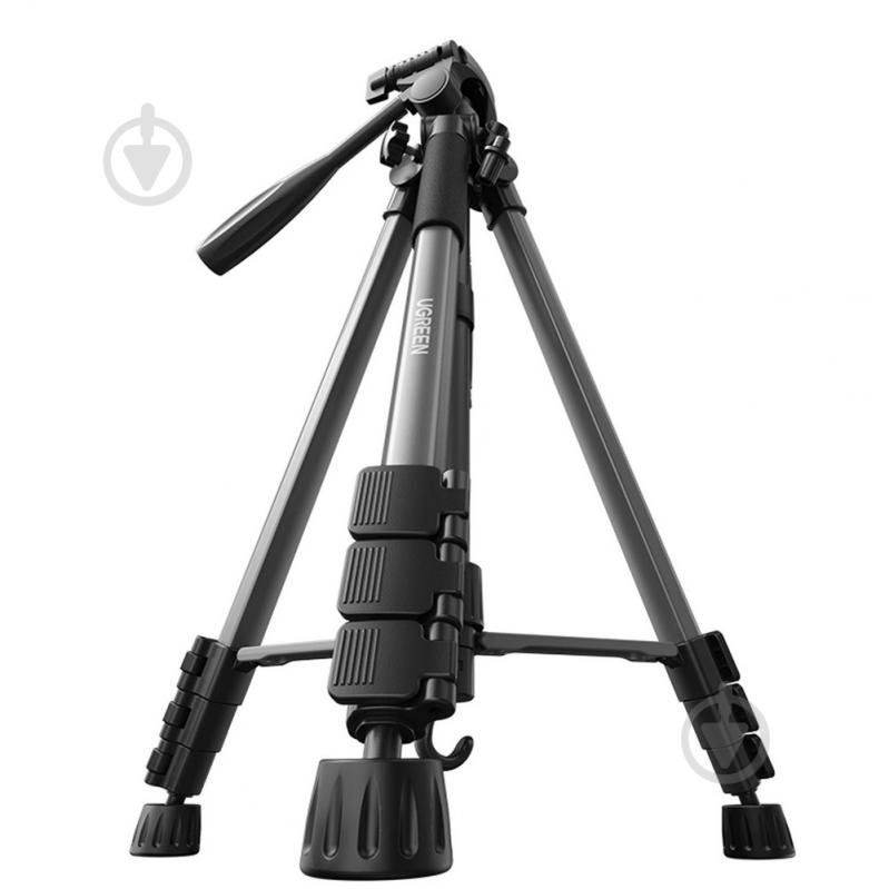 Штатив UGREEN Professional Tripod for Phone & Camera Black (15187) - фото 1