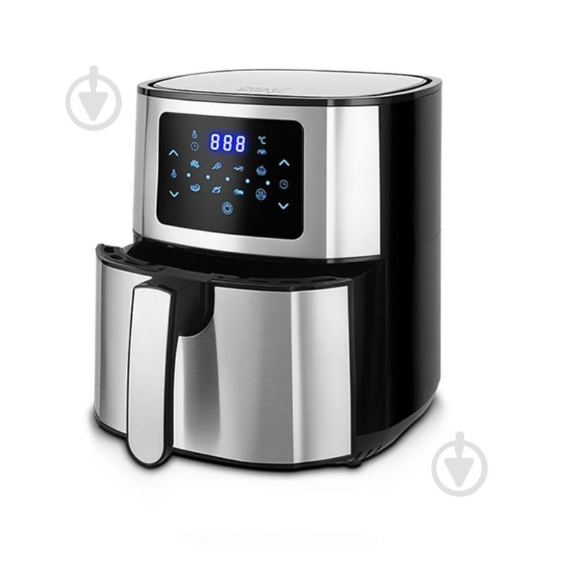 Мультипечь Winningstar ST-9645 5.5L Black-Silver - фото 2
