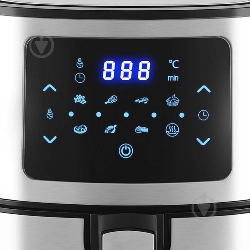 Мультипечь Winningstar ST-9645 5.5L Black-Silver - фото 3