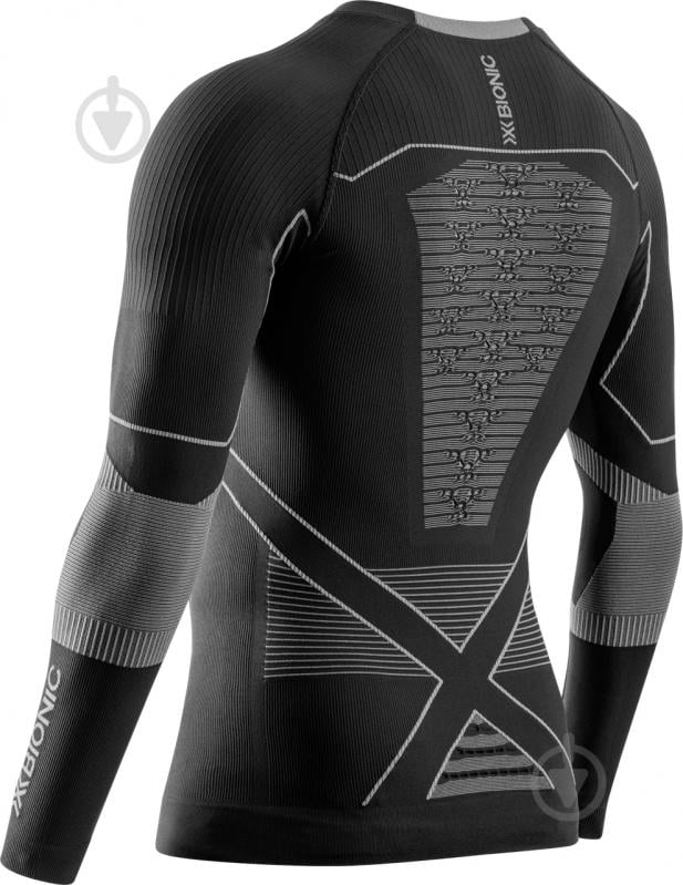 Термокофта X-Bionic ENERGY ACCUMULATOR LIGHT SHIRT LS MEN EA-WTH2W24M-B121 р.L черный - фото 2