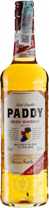 Виски Paddy Irish Whiskey S4122 0,7 л - фото 1