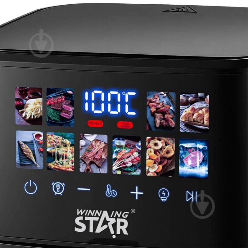 Мультипечь Winningstar ST-9696 4,2 л Black/Silver (33555217) - фото 2
