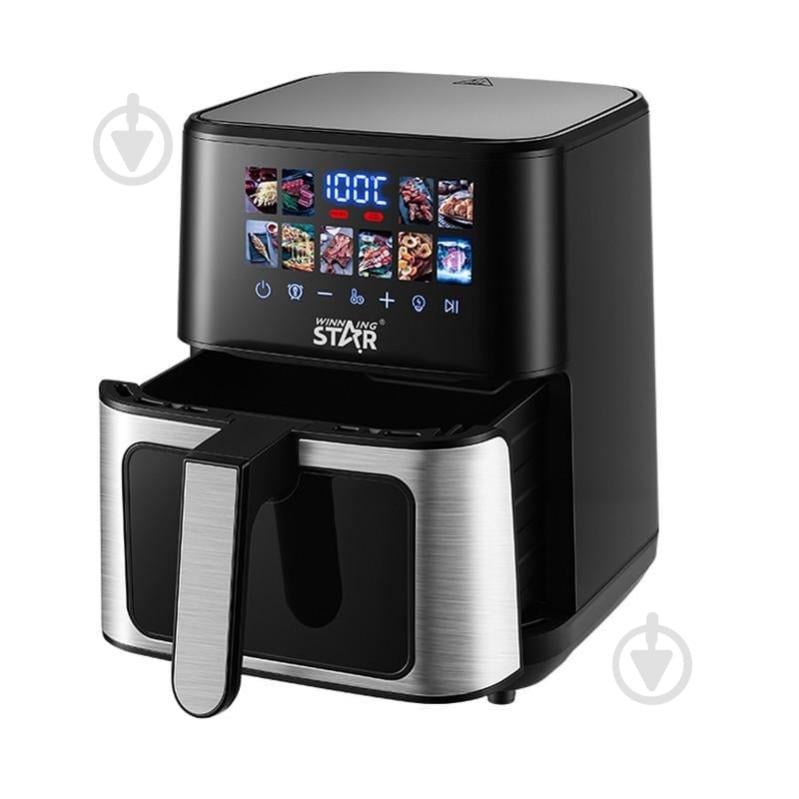 Мультипечь Winningstar ST-9696 4,2 л Black/Silver (33555217) - фото 3