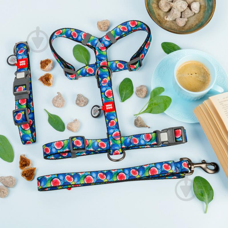 Поводок Waudog Nylon рисунок "Инжир" L-XXL Ш25 мм Д122 см - фото 3 Поводок Waudog Nylon рисунок "Инжир" L-XXL Ш25 мм Д122 см - фото 3