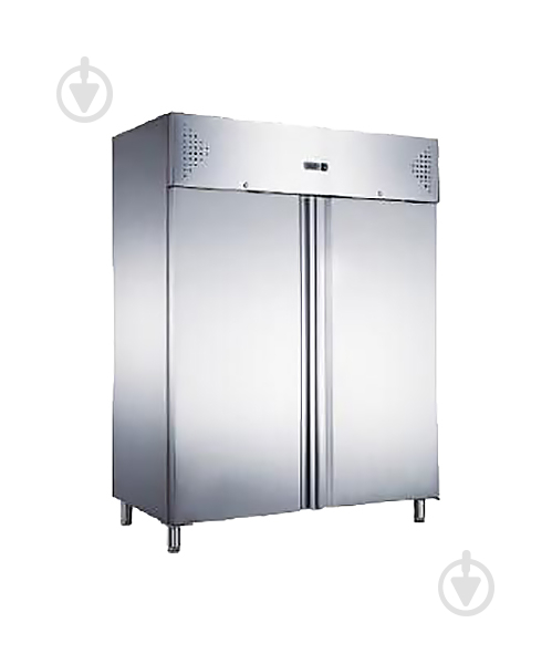 Шкаф холодильный HURAKAN HKN-GX1410TN Inox 1300 л 440 Вт - фото 1