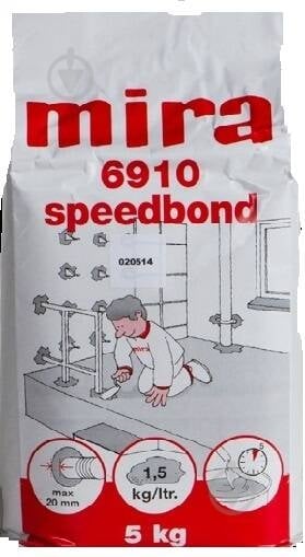 Ремонтна суміш Mira для бетону Speedbond 6910 5кг - фото 1