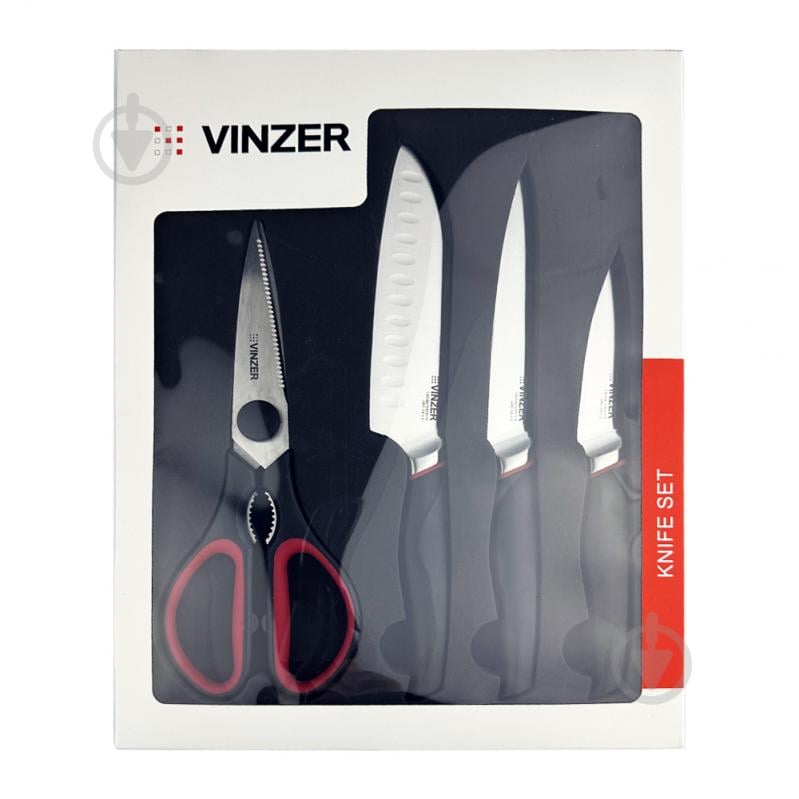 Набір ножів Asahi 4 пр. Vinzer - фото 5