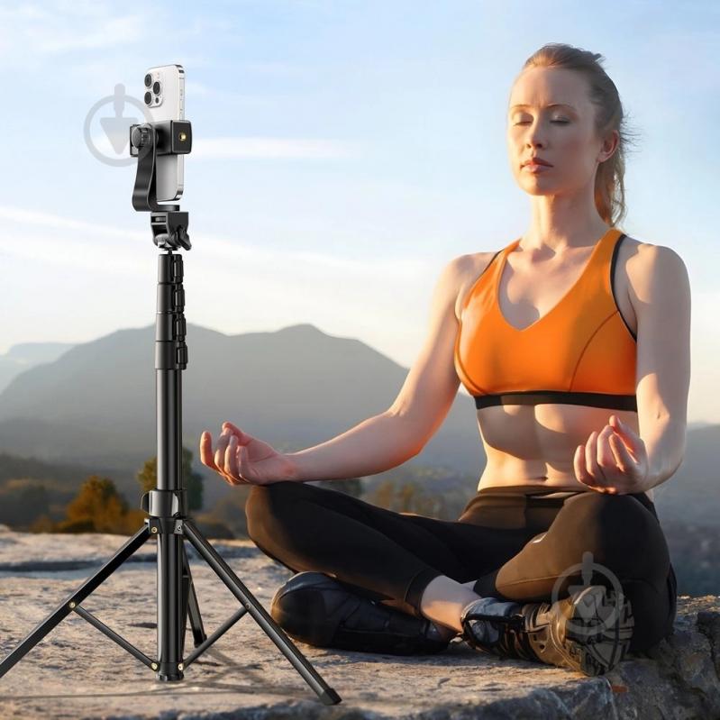 Трипод UGREEN LP680 Selfie Stick Tripod with Bluetooth Remote (15609) - фото 5