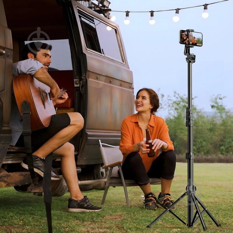 Трипод UGREEN LP680 Selfie Stick Tripod with Bluetooth Remote (15609) - фото 4