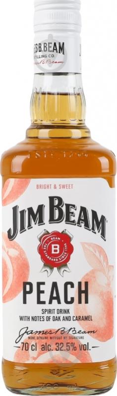 Ликер Jim Beam Peach 32,5% 0,7 л - фото 3