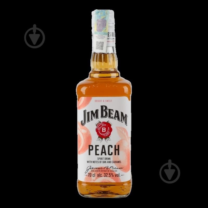 Ликер Jim Beam Peach 32,5% 0,7 л - фото 6