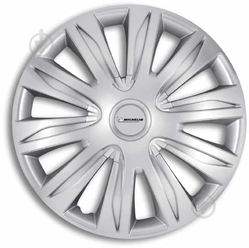 Колпак для колес Michelin Nardo Silver 31159 R14 4 шт. серебряный - фото 1