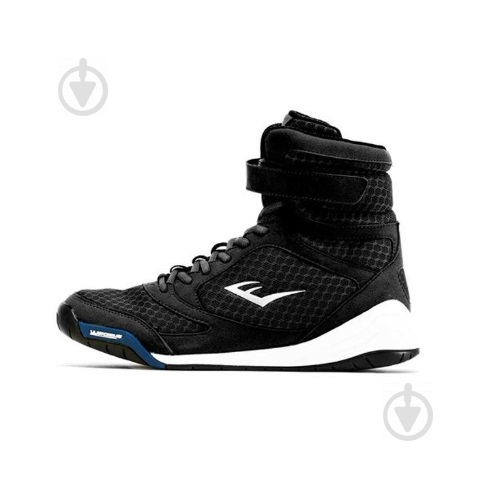 Боксерки мужские демисезонные Everlast PRO ELITE HIGH TOP P00001075 р.46 черные - фото 1