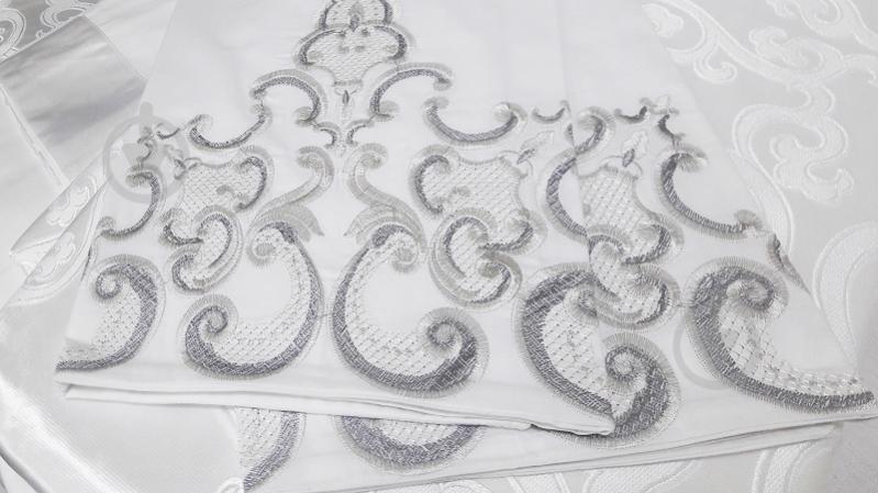 Комплект постельного белья семейный FSM 406 белый Word of Dream - фото 3 Комплект постельного белья семейный FSM 406 белый Word of Dream - фото 3