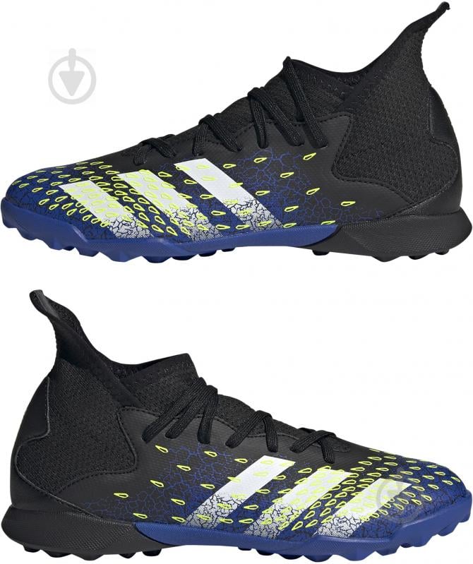 Cороконіжки Adidas PREDATOR FREAK .3 TF J FY0624 р.36 2/3 чорний - фото 5