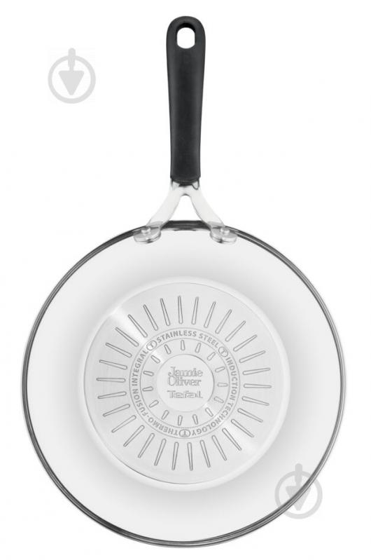 Сковорода wok 28 см Jamie Oliver Kitchen Essential E3141974 Tefal - фото 3