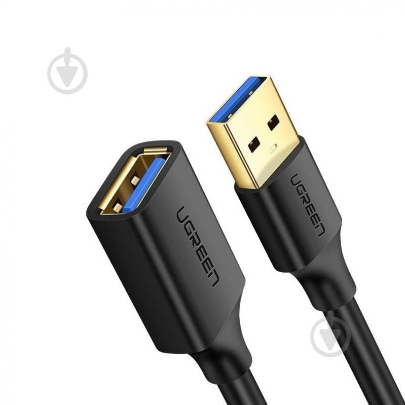 Кабель UGREEN Extension Male Cable 1,5 м black (30126) - фото 1