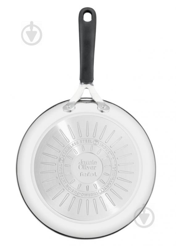 Сковорода-гриль 26 см Tefal Jamie Oliver Kitchen Essential E3144074 Tefal - фото 3