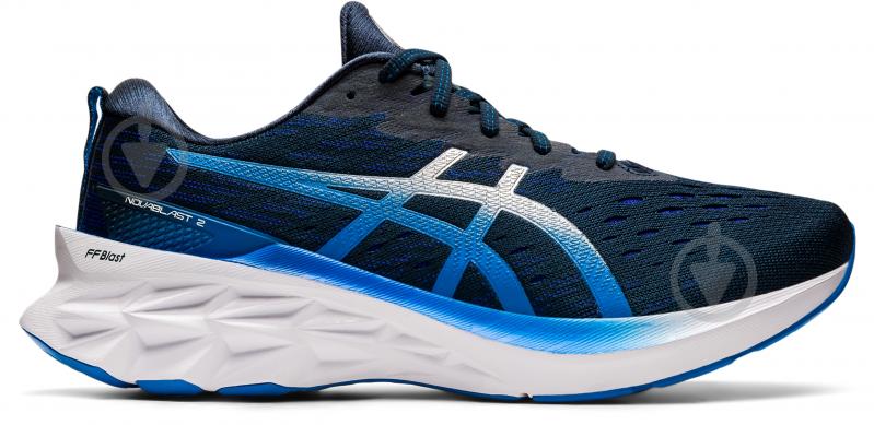Кроссовки мужские летние Asics NOVABLAST 2 1011B192-401 р.42,5 синие - фото 1