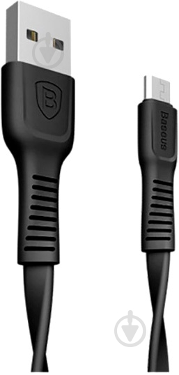 Кабель BASEUS Tough Series Type-C 2.0A 1 м чорний - фото 1