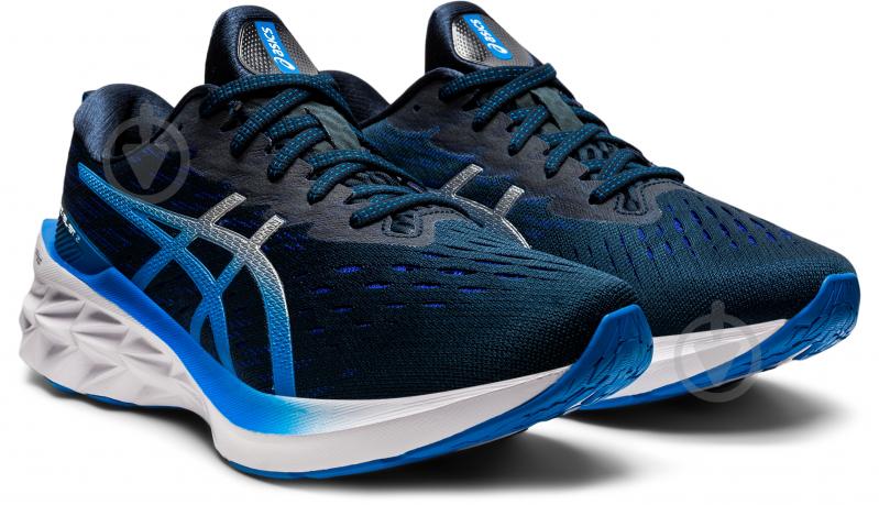 Кроссовки мужские летние Asics NOVABLAST 2 1011B192-401 р.44 синие - фото 3