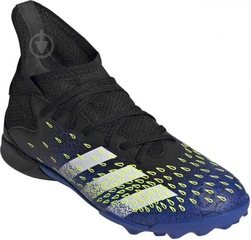 Cороконіжки Adidas PREDATOR FREAK .3 TF J FY0624 р.33,5 чорний - фото 4