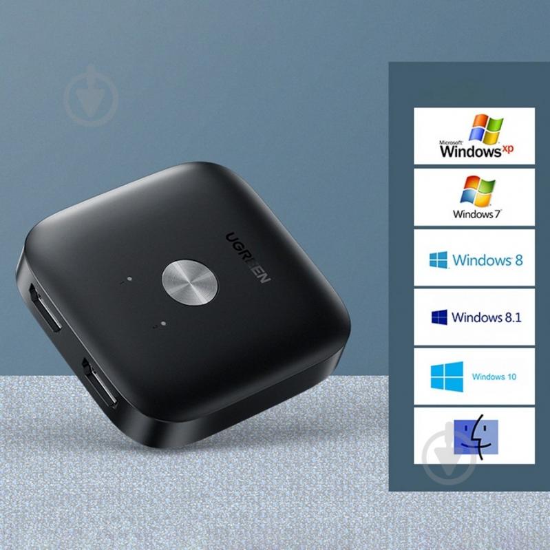 Сплиттер UGREEN CM333 HDMI 2.0 2x1 Switcher Black (80126) - фото 11 Сплиттер UGREEN CM333 HDMI 2.0 2x1 Switcher Black (80126) - фото 11