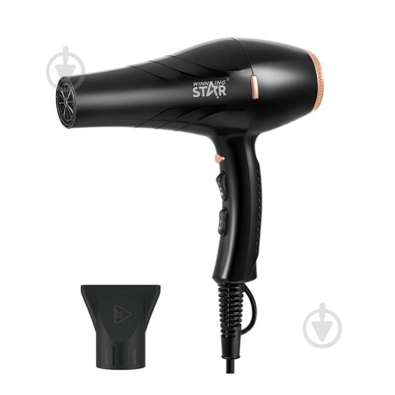 Фен Winningstar ST-5706 2000W Black (31643315) - фото 1