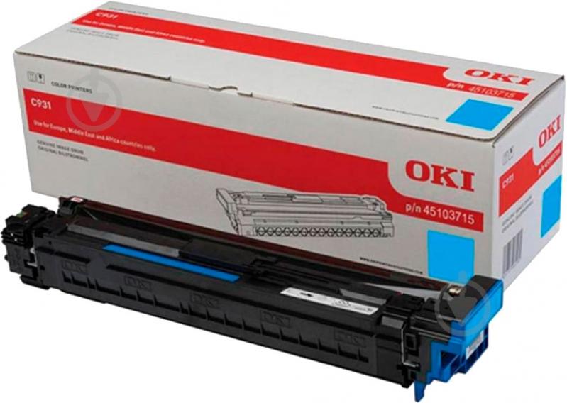 Фотокондуктор OKI EP-CART-C-C931 cyan - фото 1 Фотокондуктор OKI EP-CART-C-C931 cyan - фото 1