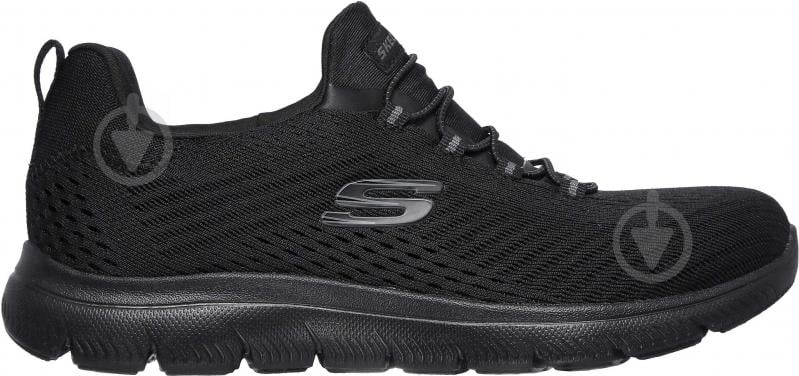 Кроссовки женские демисезонные Skechers Summits 149036 BBK р.40 черные - фото 1