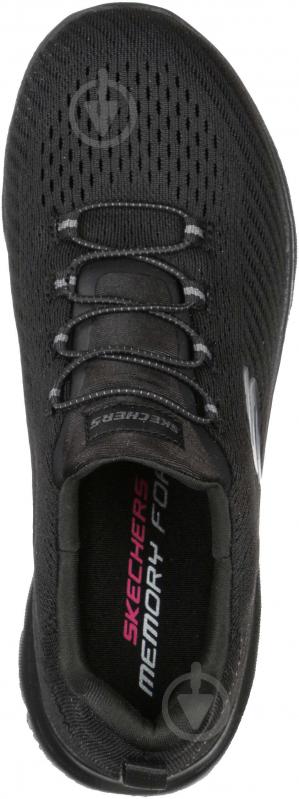 Кроссовки женские демисезонные Skechers Summits 149036 BBK р.40 черные - фото 4