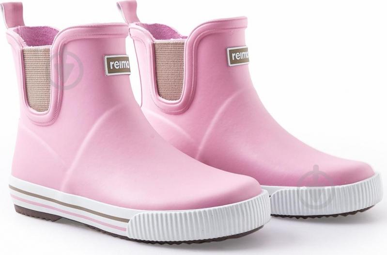 Чоботи гумові для дівчаток Reima Ankles розмір 37 pink - фото 1 Чоботи гумові для дівчаток Reima Ankles розмір 37 pink - фото 1