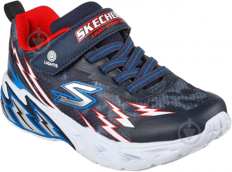 Кроссовки демисезонные Skechers 400150N NVRD р.25 темно-синие - фото 3