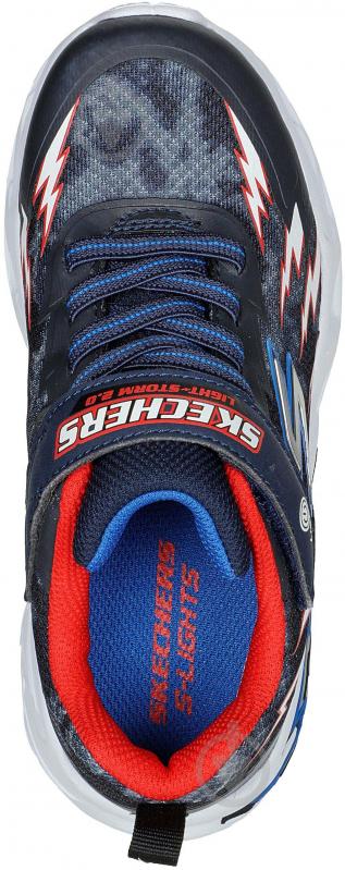 Кроссовки демисезонные Skechers 400150N NVRD р.25 темно-синие - фото 4