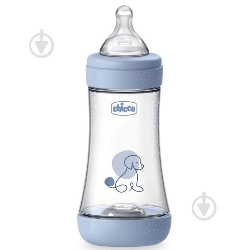Бутылочка анатомическая PERFECT 5 Puppy 240 мл 2 м+ - фото 1