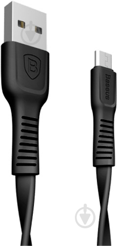 Кабель BASEUS Tough Series Micro USB 2.0A 1 м черный - фото 1