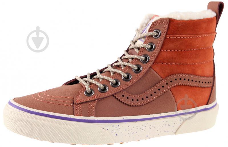 Кеды Vans U SK8-Hi 46 MTE (Hana Beaman) b VA2XS2JMI р.34 коричневый - фото 2