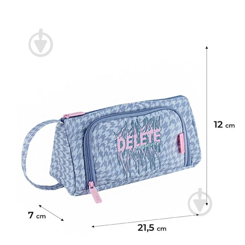 Пенал 2700-3 KITE сірий - фото 2